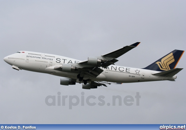 9V-SPP, Boeing 747-400, Singapore Airlines
