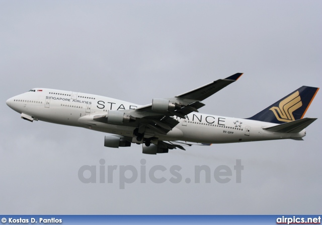 9V-SPP, Boeing 747-400, Singapore Airlines