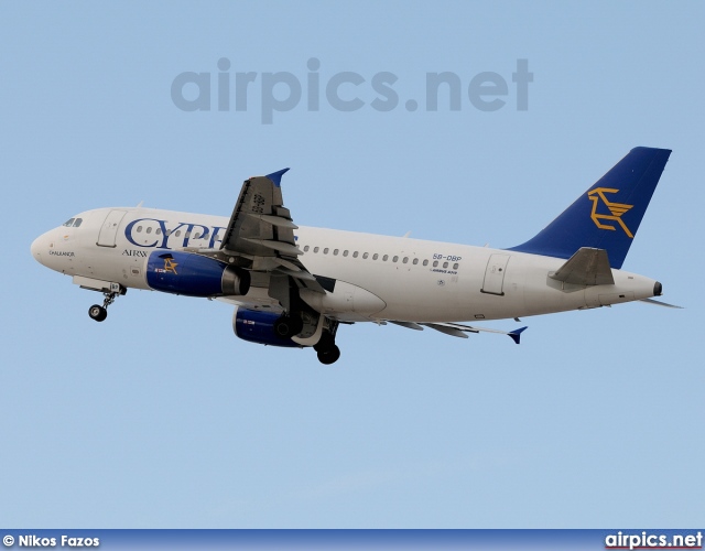 5B-DBP, Airbus A319-100, Cyprus Airways