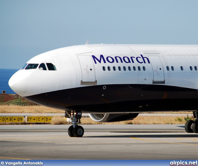 G-MONS, Airbus A300B4-600R, Monarch Airlines