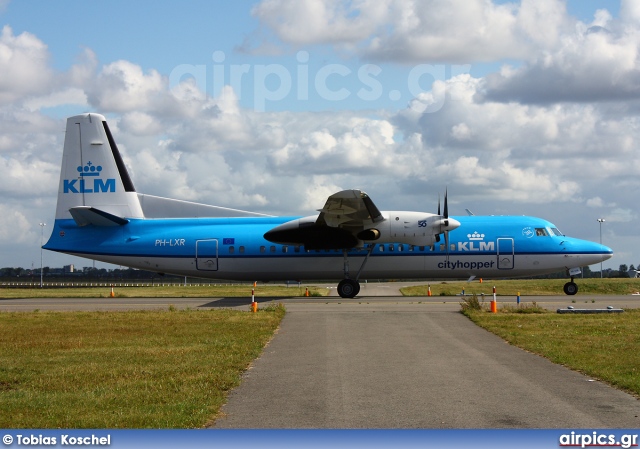 PH-LXR, Fokker 50, KLM Cityhopper