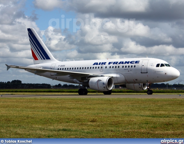 F-GUGG, Airbus A318-100, Air France