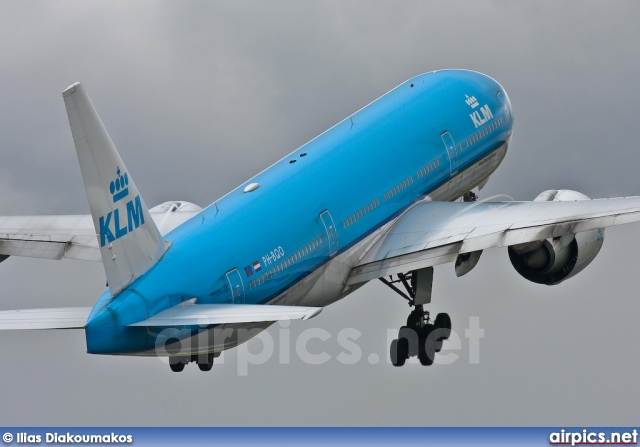 PH-BQO, Boeing 777-200ER, KLM Royal Dutch Airlines