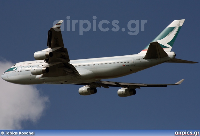 B-HUE, Boeing 747-400, Cathay Pacific