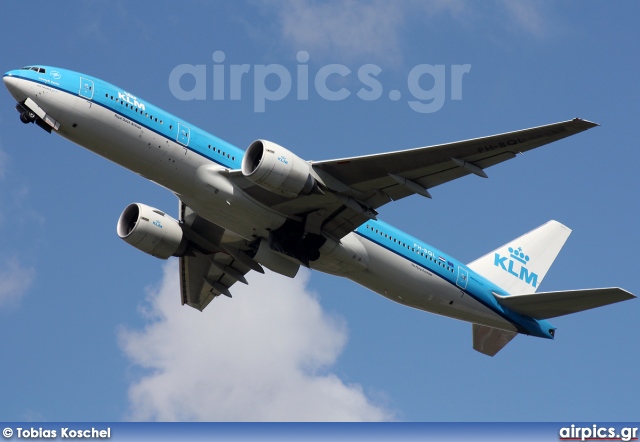 PH-BQL, Boeing 777-200ER, KLM Royal Dutch Airlines