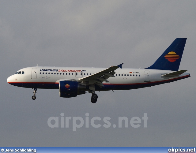 D-AHIJ, Airbus A319-100, Hamburg International