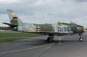 D-9542, Canadair CL-13 Sabre-Mk.6, German Air Force - Luftwaffe