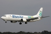 YR-BAE, Boeing 737-400, Blue Air