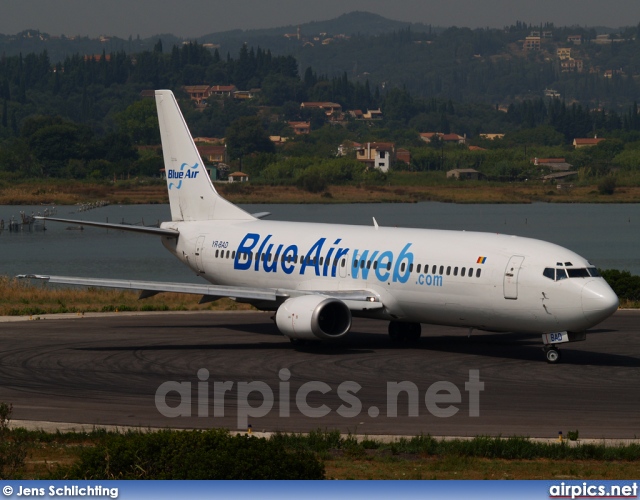 YR-BAD, Boeing 737-400, Blue Air