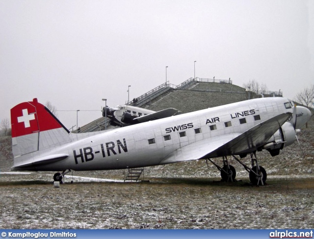 HB-IRN, Douglas DC-3-B, Swissair