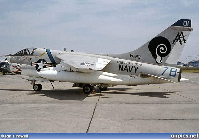 159294, Ling-Temco-Vought A-7-E Corsair II, United States Navy