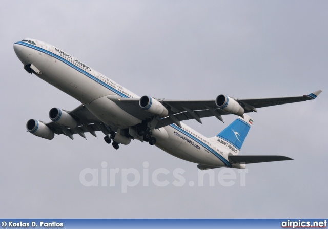 9K-AND, Airbus A340-300, Kuwait Airways