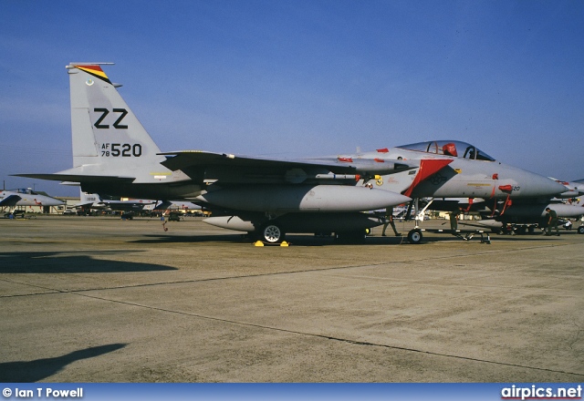 78-0520, Boeing (McDonnell Douglas) F-15-C Eagle, United States Air Force