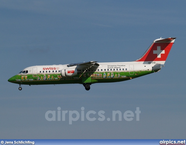 HB-IYS, British Aerospace Avro RJ100, Swiss International Air Lines