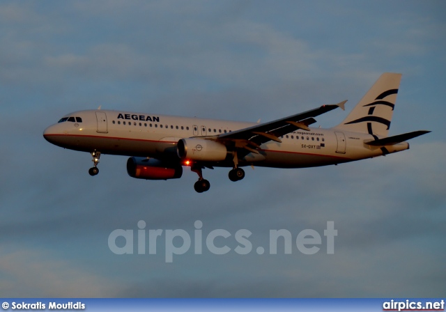 SX-DVY, Airbus A320-200, Aegean Airlines