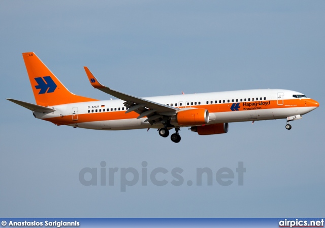 D-AHLK, Boeing 737-800, Hapag-Lloyd Kreuzfahrten