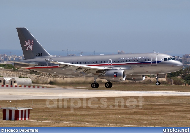 3085, Airbus A319-100CJ, Czech Air Force