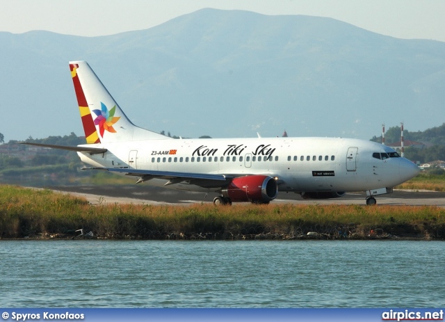 Z3-AAM, Boeing 737-500, MAT - Macedonian Airlines