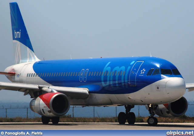 G-MIDV, Airbus A320-200, bmi