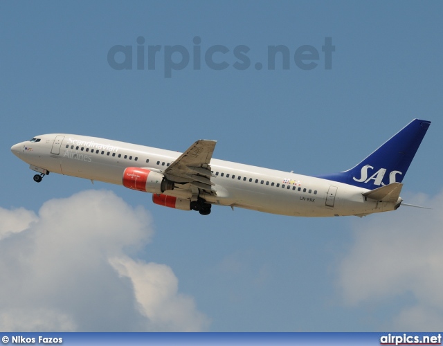 LN-RRK, Boeing 737-800, Scandinavian Airlines System (SAS)