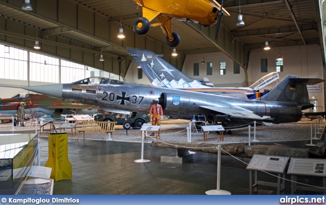 2037, Lockheed F-104-G Starfighter, German Air Force - Luftwaffe