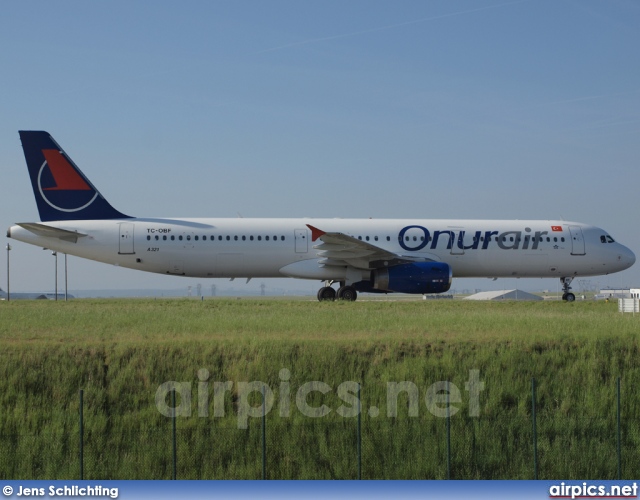 TC-OBF, Airbus A321-200, Onur Air