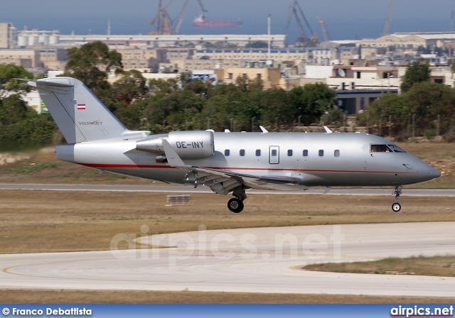 OE-INY, Bombardier Challenger 600-CL-604, Vista Jet