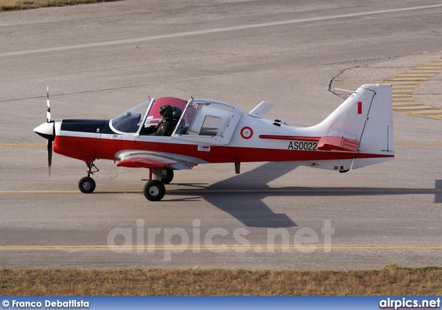 AS0022, Scottish Aviation Bulldog-T1, Malta Air Force