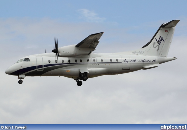 HB-AES, Dornier 328-110, Skywork Airlines