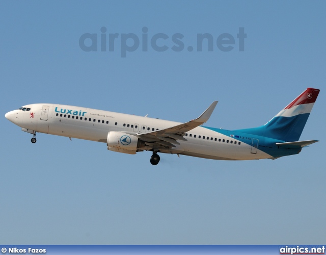 LX-LGT, Boeing 737-800, Luxair