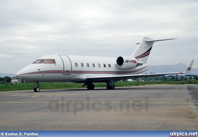 HB-IVR, Bombardier Challenger 600-CL-604, Private