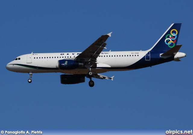 SX-OAM, Airbus A320-200, Olympic Air