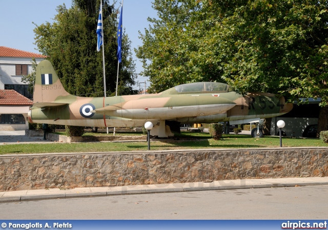 58594, Lockheed T-33-A, Hellenic Air Force