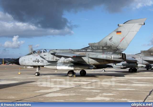 46-26, Panavia Tornado-ECR, German Air Force - Luftwaffe