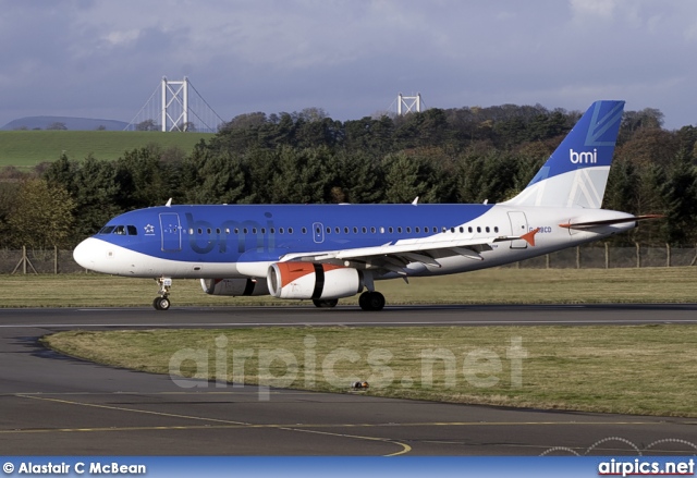 G-DBCD, Airbus A319-100, bmi