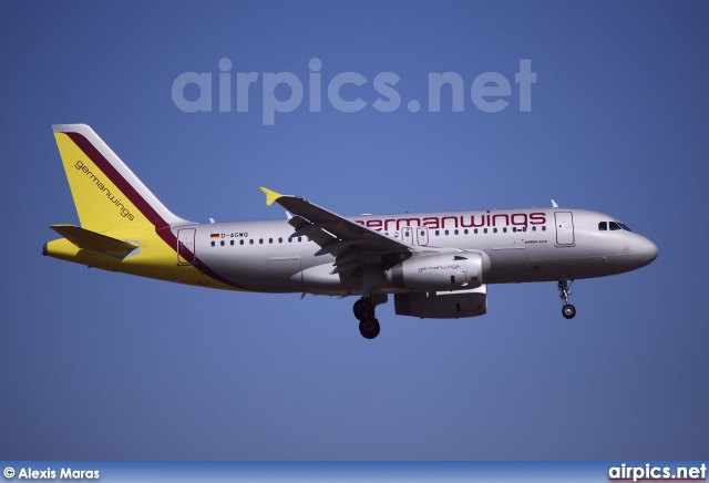 D-AGWQ, Airbus A319-100, Germanwings