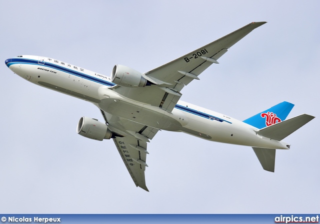 B-2081, Boeing 777-F, China Southern Cargo