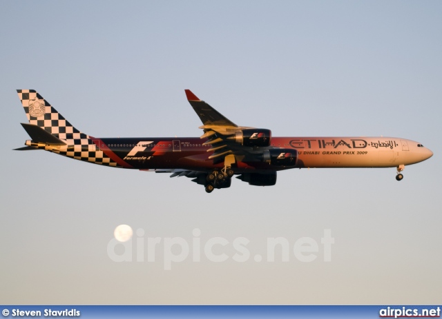 A6-EHJ, Airbus A340-600, Etihad Airways