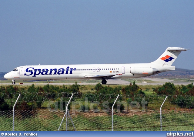 EC-GXU, McDonnell Douglas MD-83, Spanair