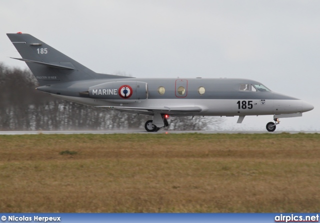 185, Dassault Falcon-10MER, French Navy - Aviation Navale