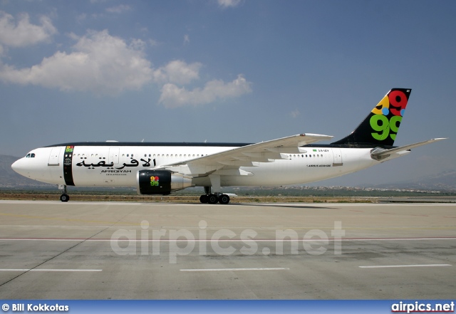 5A-IAY, Airbus A300B4-600, Afriqiyah Airways