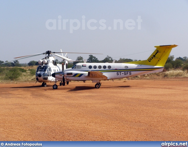 ST-SFS, Beechcraft 200 Super King Air, Sudan Airways