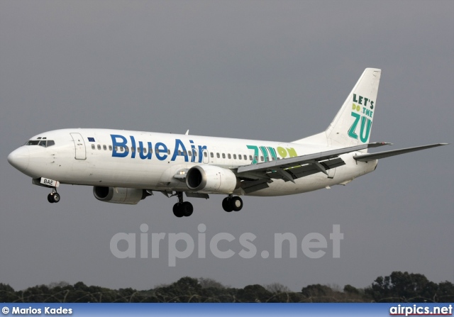 YR-BAE, Boeing 737-400, Blue Air