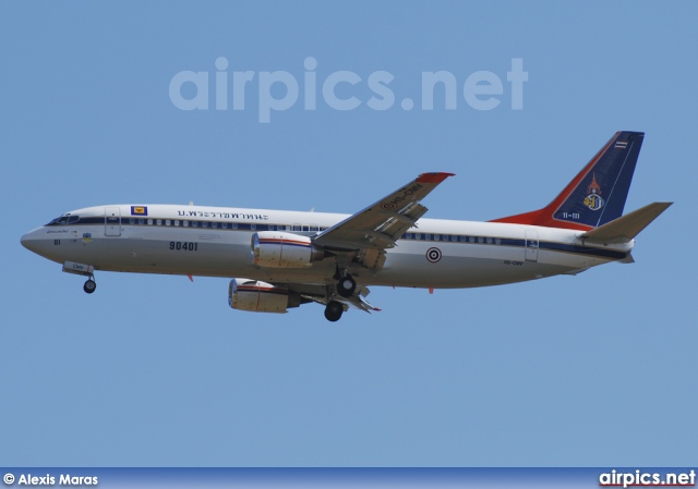 HS-CMV, Boeing 737-400, Royal Thai Air Force