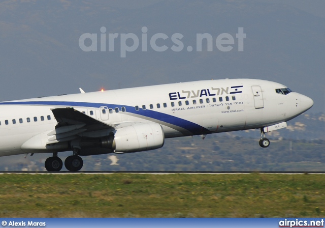 4X-EKB, Boeing 737-800, EL AL