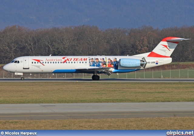 OE-LVM, Fokker F100, Austrian Arrows (Tyrolean Airways)