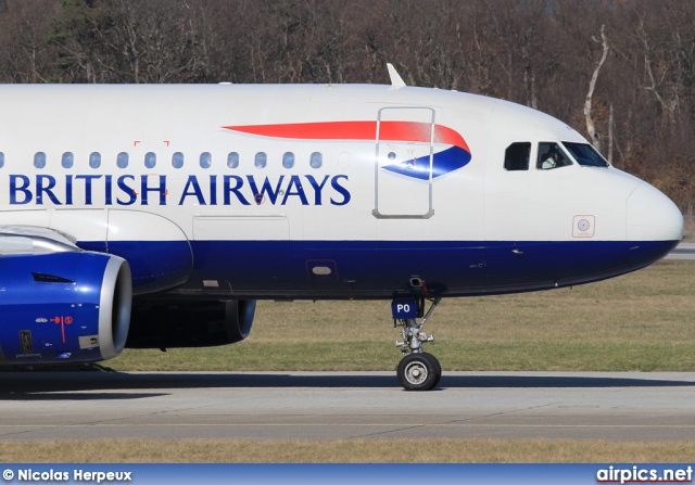 G-EUPO, Airbus A319-100, British Airways