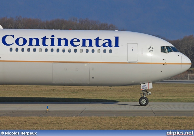 N66051, Boeing 767-400ER, Continental Airlines