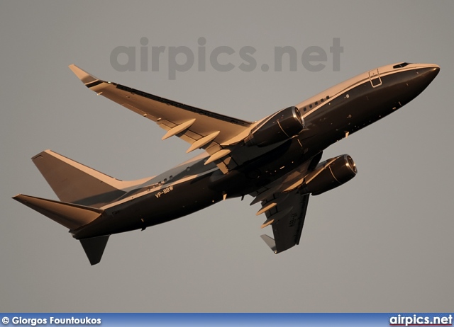 VP-BBW, Boeing 737-700/BBJ, Private