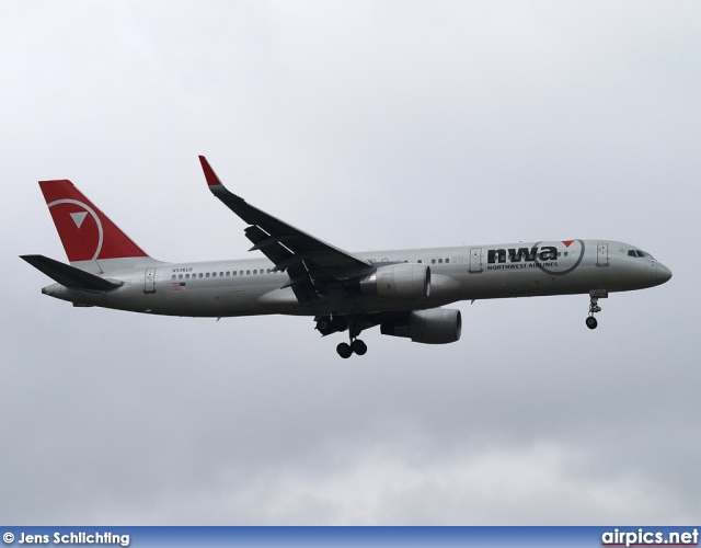 N536US, Boeing 757-200, Northwest Airlines